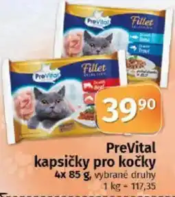 COOP TIP PreVital kapsičky pro kočky nabídka