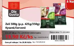 COOP TIP Zeli nabídka
