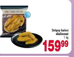 Qanto Stripsy kuřecí obalované nabídka