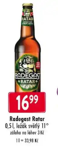 Qanto Radegast Ratar nabídka