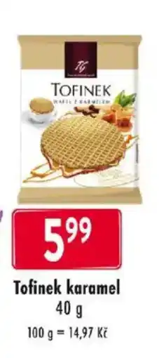 Qanto Tofinek karamel nabídka