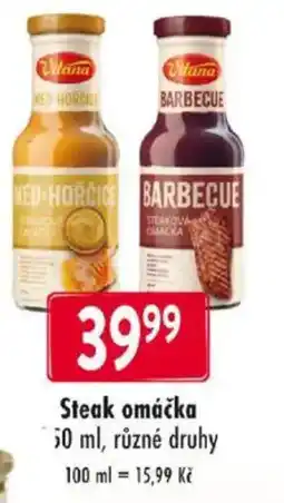 Qanto Vitana Steak omáčka nabídka
