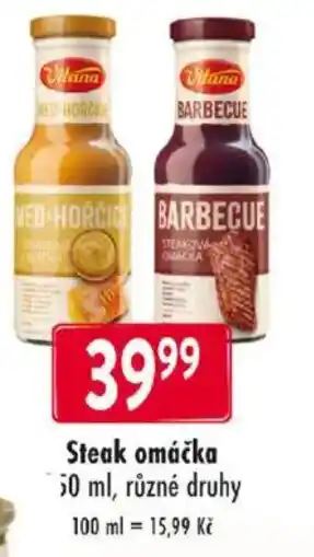 Qanto Vitana Steak omáčka nabídka