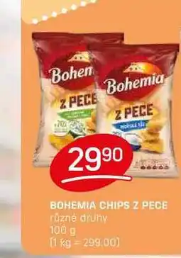 Flop BOHEMIA CHIPS Z PECE různé druhy 100 g nabídka
