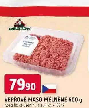 Trefa VEPŘOVÉ MASO MĚLNĚNÉ 600 g nabídka