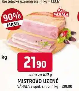 Trefa MISTROVO UZENÉ 100g nabídka