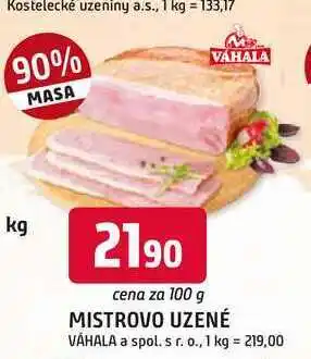 Trefa MISTROVO UZENÉ 100g nabídka