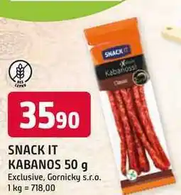 Trefa SNACK IT KABANOS 50 g nabídka