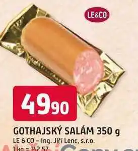 Trefa GOTHAJSKÝ SALÁM 350 g nabídka