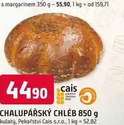 Trefa CHALUPÁŘSKÝ CHLÉB 850 g kulatý nabídka