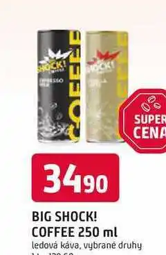 Trefa BIG SHOCK! COFFEE 250 ml nabídka