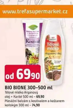 Trefa BIO BIONE Tělové mléko Arganový olej + Karité 500 ml nabídka