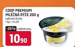 Trefa COOP PREMIUM MLÉČNÁ RÝŽE 200 g nabídka