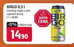 Trefa BIRGO 0,5 L michaný nápoj z piva vybrané druhy nabídka