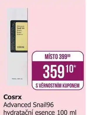 Teta Cosrx Advanced Snail96 hydratační esence 100 ml nabídka