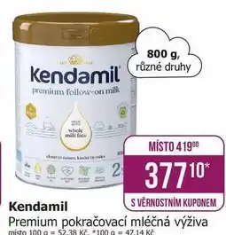 Teta Kendamil Premium pokračovací mléčná výživa 800g nabídka