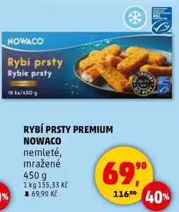Penny Market RYBÍ PRSTY PREMIUM NOWACO nabídka