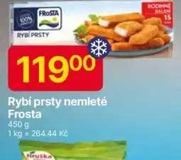 Hruška Rybí prsty nemleté Frosta nabídka