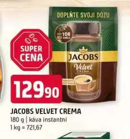 Terno Jacobs Velvet crema 180g nabídka