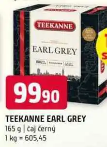 Terno TEEKANNE Earl Grey černý čaj aromatizovaný,165g nabídka