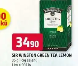 Terno Sir Winston green Tea lemon 35 g nabídka