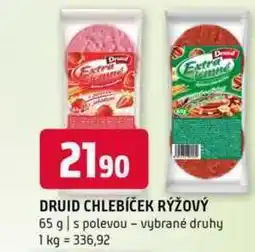 Terno Druid chlebíček rýžový 65 g s polevou vybrané druhy nabídka