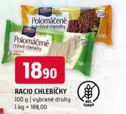Terno Racio chlebíčky 100 g vybrané druhy nabídka
