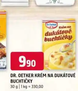 Terno Dr Oetker Krém na dukátové buchtičky 30 g nabídka