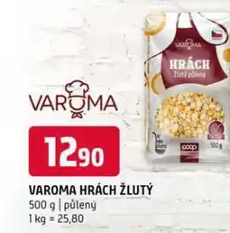 Terno Varoma hrách žlutý 500 g půlený nabídka