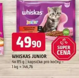 Terno Whiskas junior 4x 85 g kapsička pro kočky nabídka