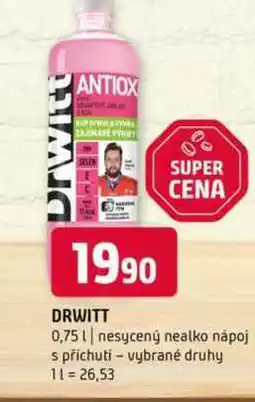 Terno Drwitt 0,75l nesycený nealko nápoj s příchutí vybrané druhy nabídka