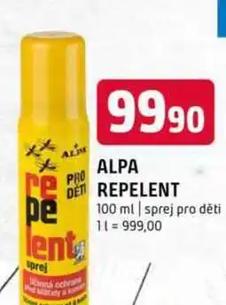 Terno Alpa repelent 100 ml sprej pro děti nabídka