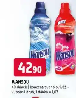 Terno Wansou 40 dávek koncentrovaná aviváž vybrané druh nabídka