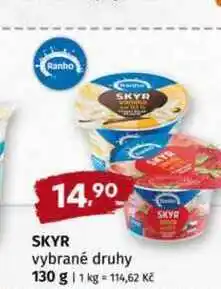 Terno Skyr vybrané druhy 130 g nabídka