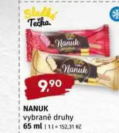 Terno Nanuk vybrané druhy 65 ml nabídka