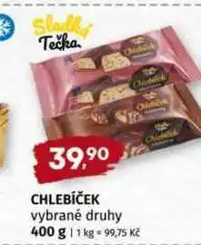 Terno Chlebíček vybrané druhy 400 g nabídka