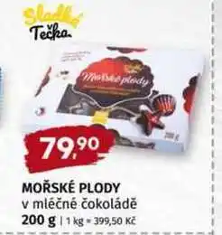 Terno Mořské plody v mléčné čokoládě 200 g nabídka