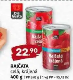 Terno Rajčata celá, krájená 400 g nabídka