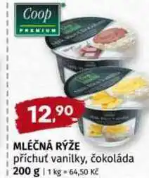 Terno Mléčná rýže příchuť vanilky, čokoláda 200 g nabídka