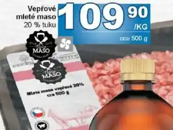 Jip Vepřové mleté maso 20% tuku nabídka