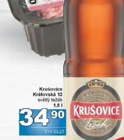 Jip Krušovice Královská 12 světlý ležák nabídka