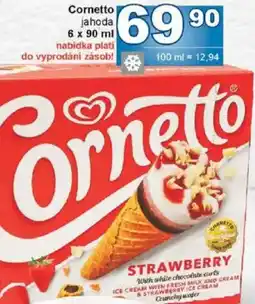Jip Cornetto jahoda nabídka