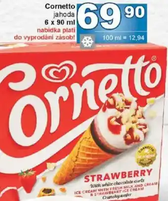 Jip Cornetto jahoda nabídka
