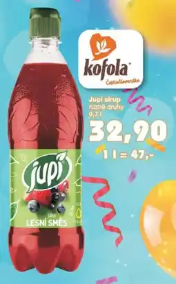 Jip Jupi sirup nabídka