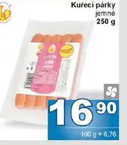 Jip Kuřecí párky jemné nabídka