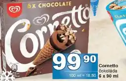 Jip Cornetto čokoláda nabídka