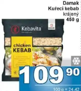 Jip Damak Kuřecí kebab krájený nabídka