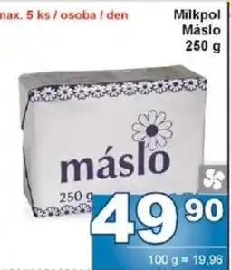 Jip Milkpol Máslo nabídka