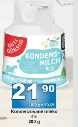 Jip Kondenzované mléko 4% nabídka