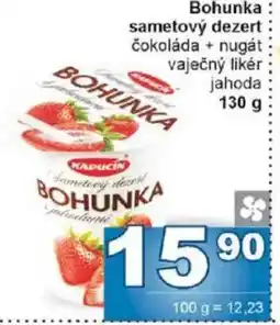 Jip Bohunka sametový dezert nabídka